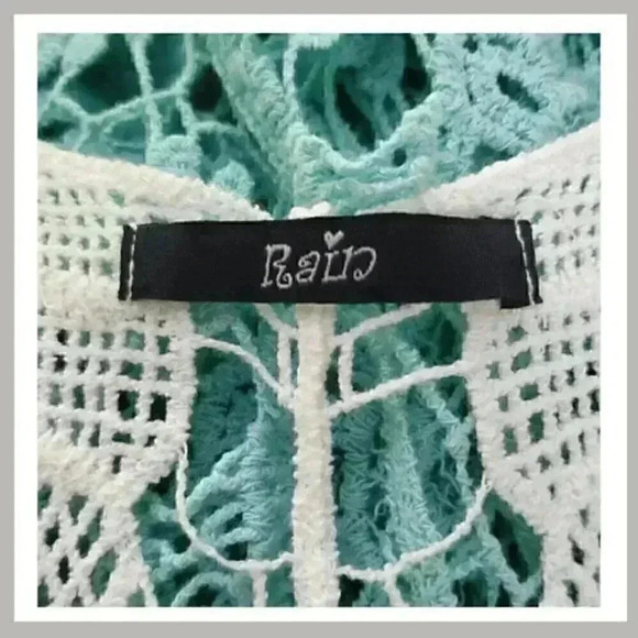 Rain Ombre Embroidered Cover Up One Size - Picture 5 of 5